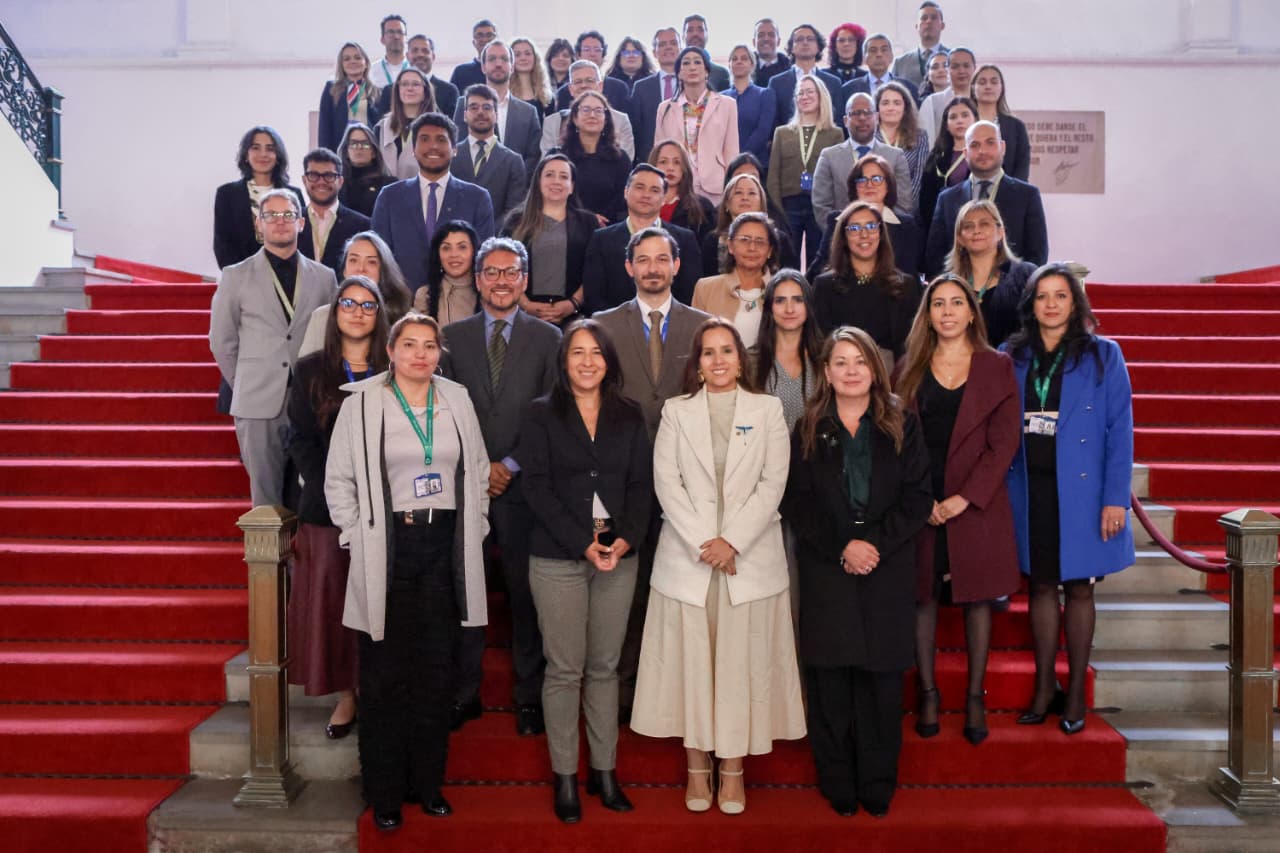 Lanzamiento Mesa de Cooperación Internacional para Asuntos MIgratorios, Palacio San Carlos.